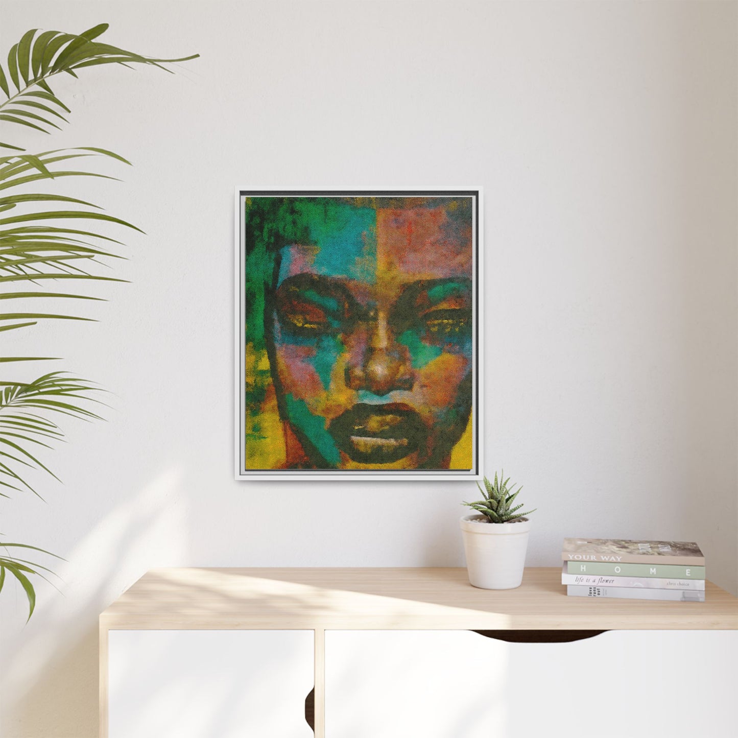 "Abigay" Matte Canvas, Framed