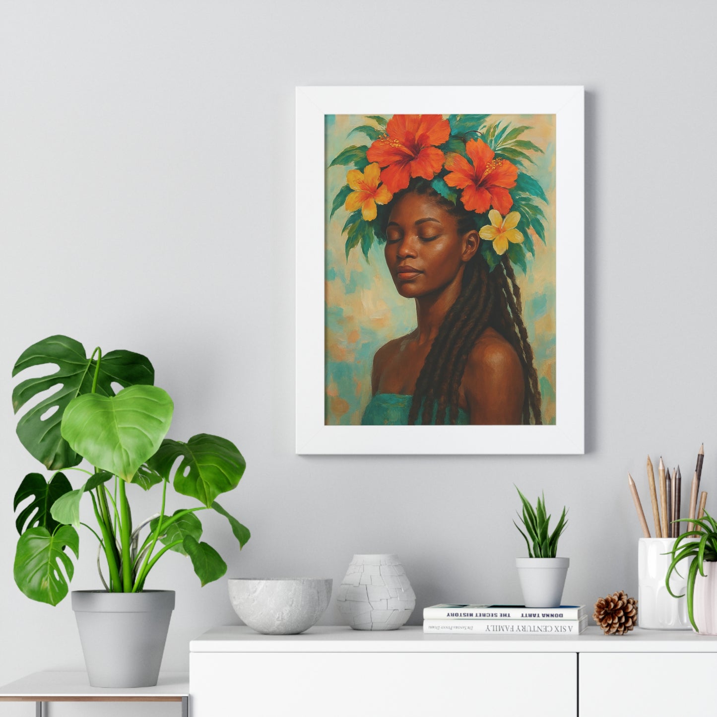 Framed Poster — Pennycooke Girl 2