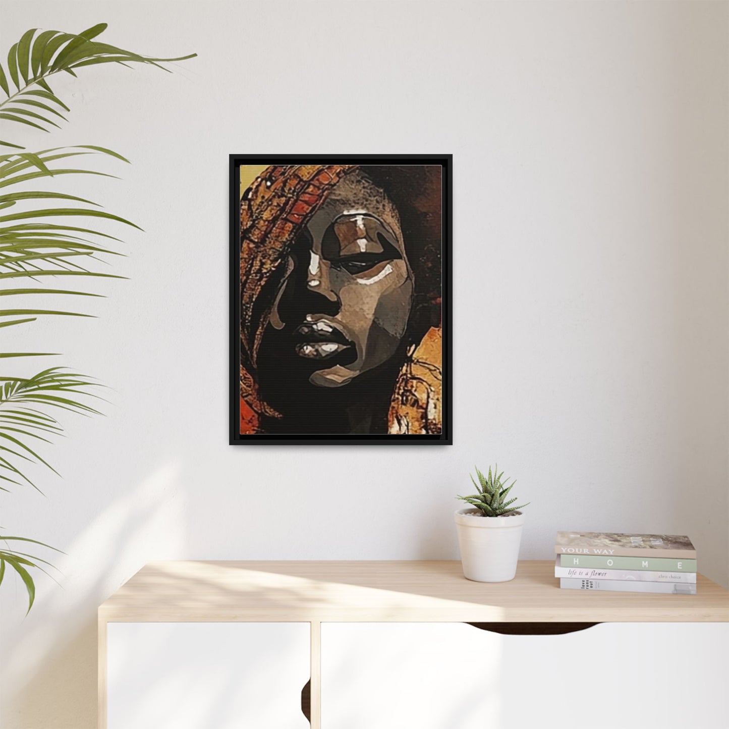 Palmyra - Framed Matte Canvas Artwork