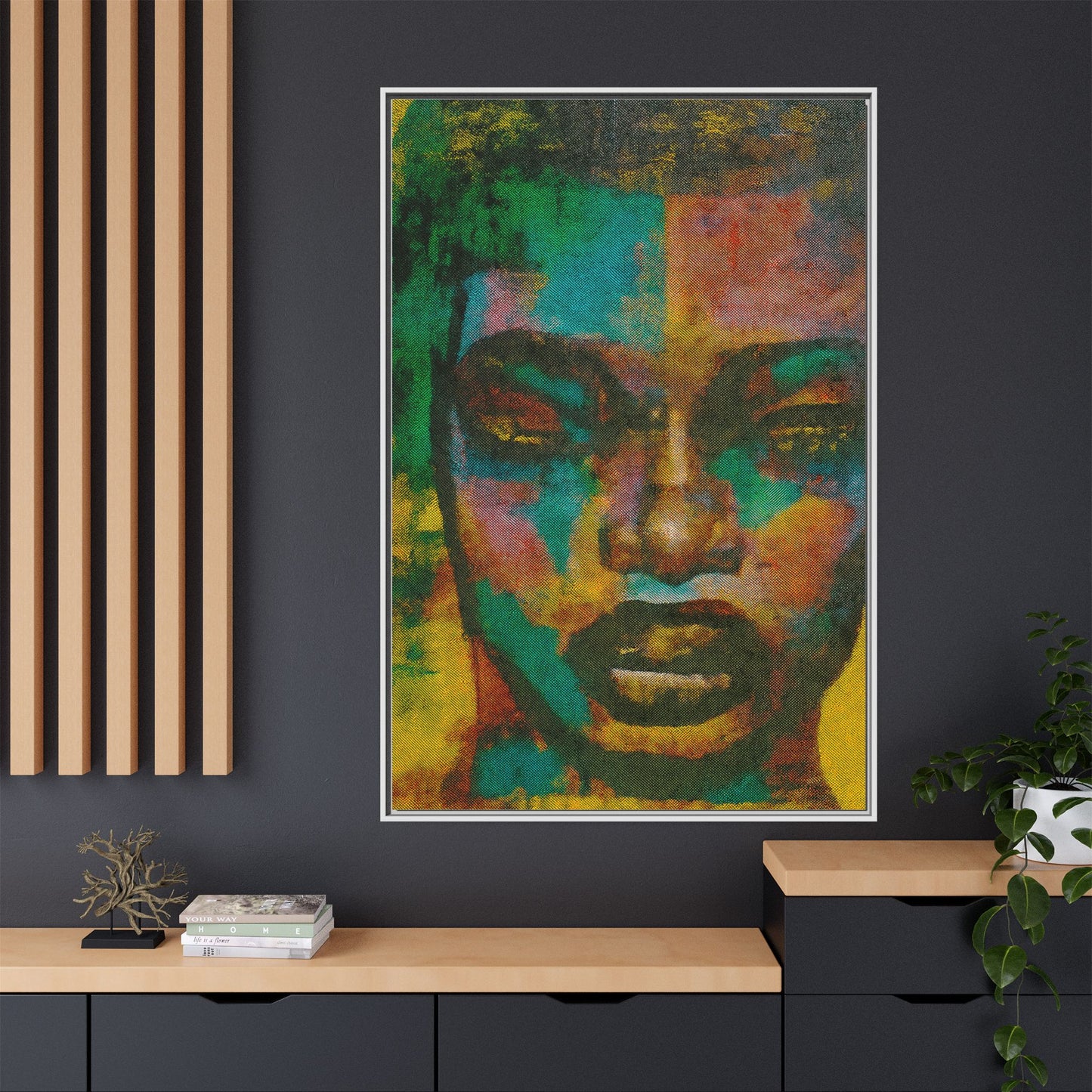 "Abigay" Matte Canvas, Framed