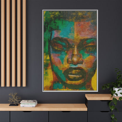 "Abigay" Matte Canvas, Framed