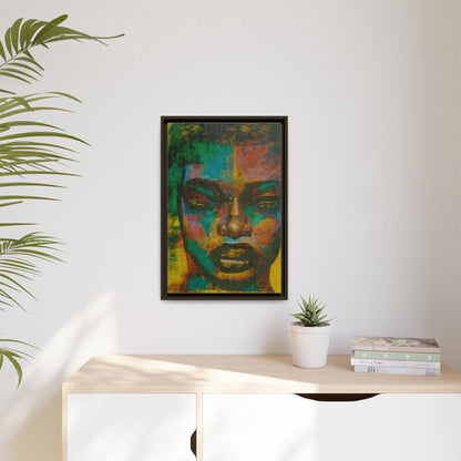 "Abigay" Matte Canvas, Framed
