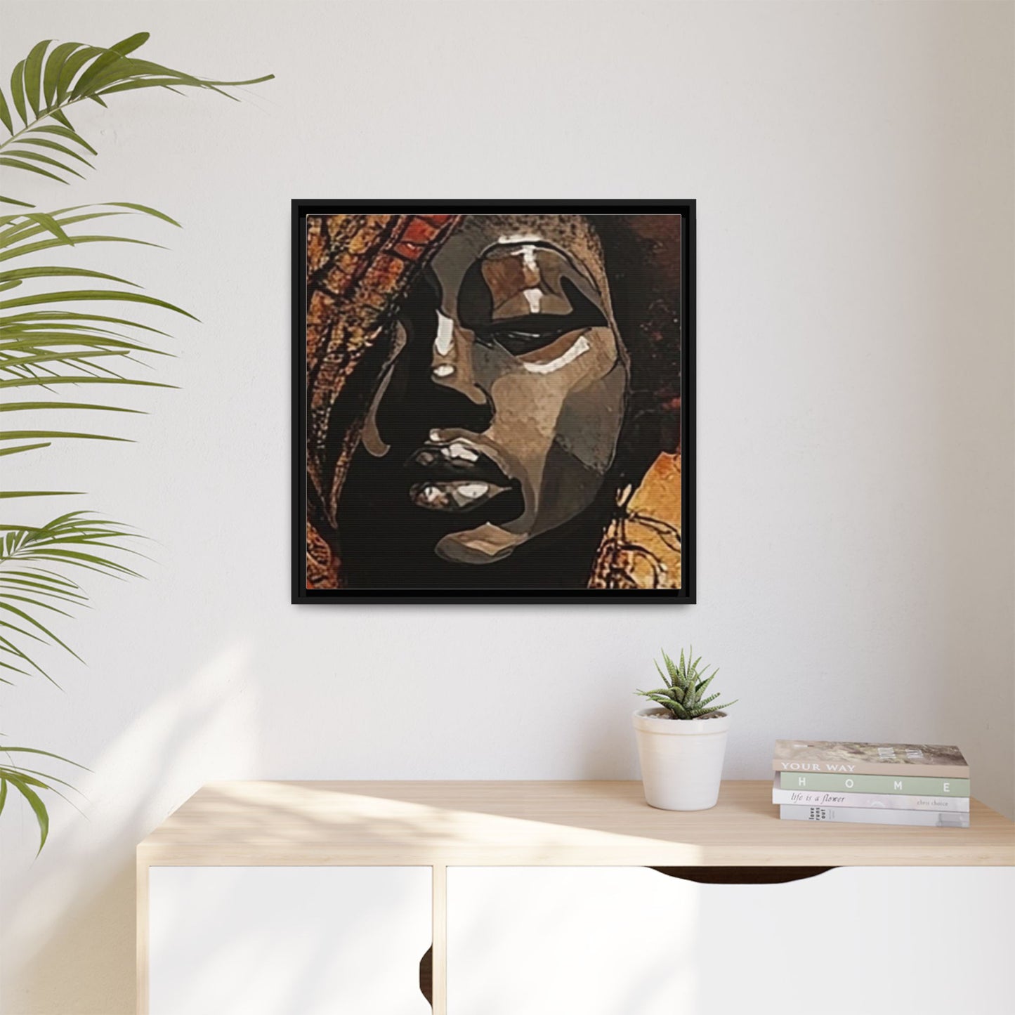Palmyra - Framed Matte Canvas Artwork