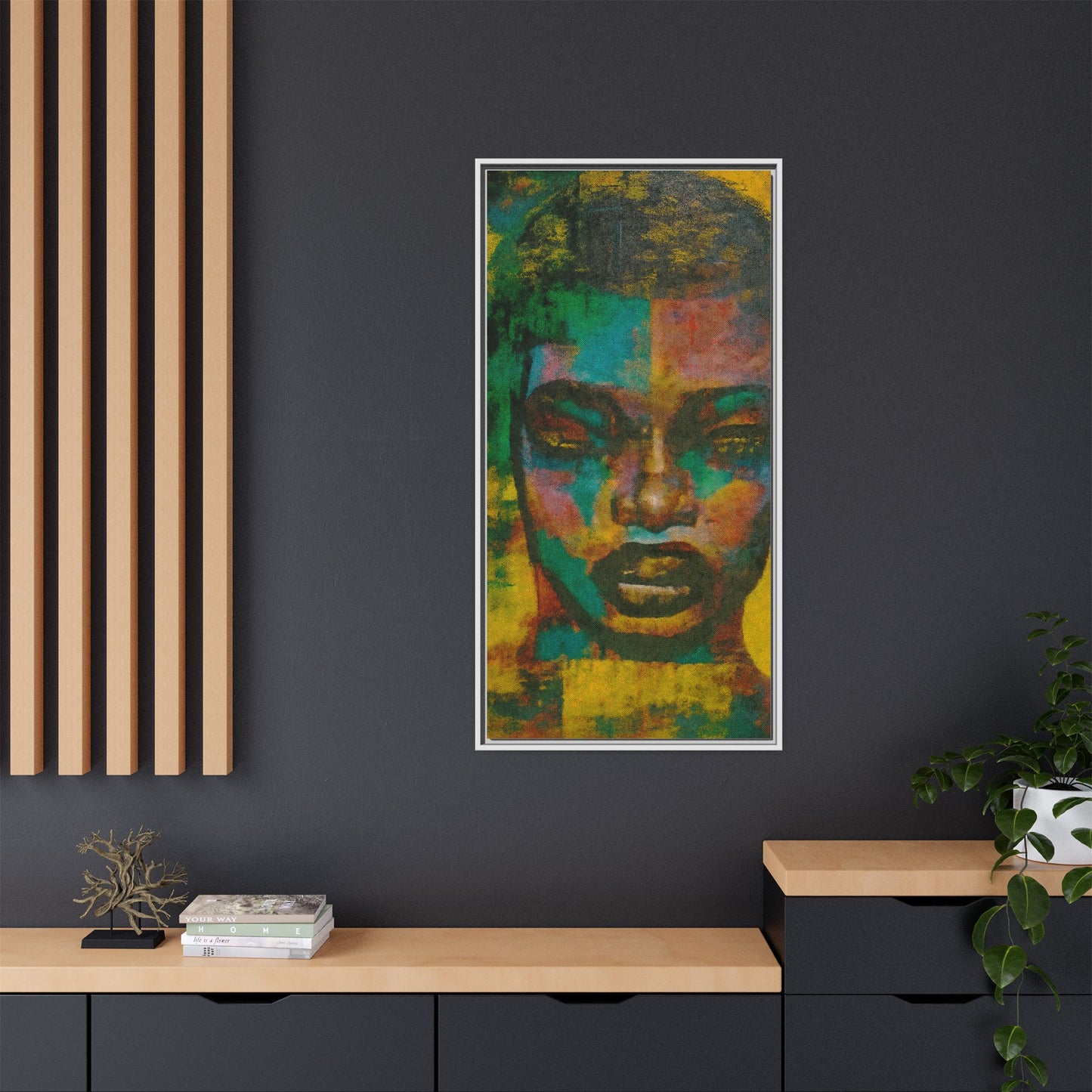 "Abigay" Matte Canvas, Framed