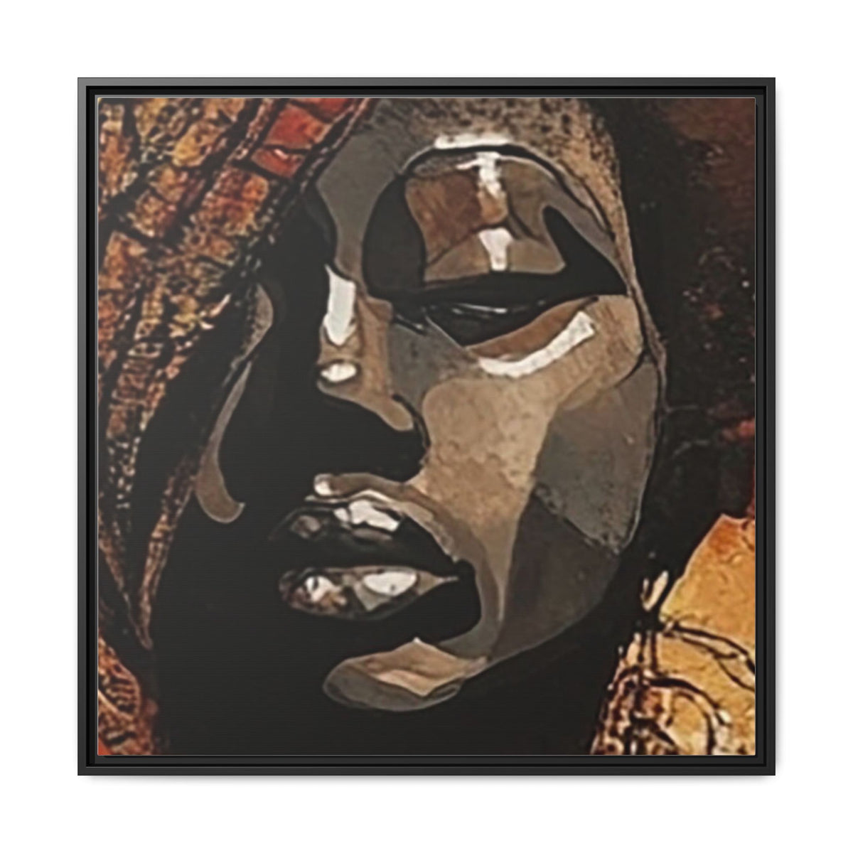 Palmyra - Framed Matte Canvas Artwork - DesignsByZuedi