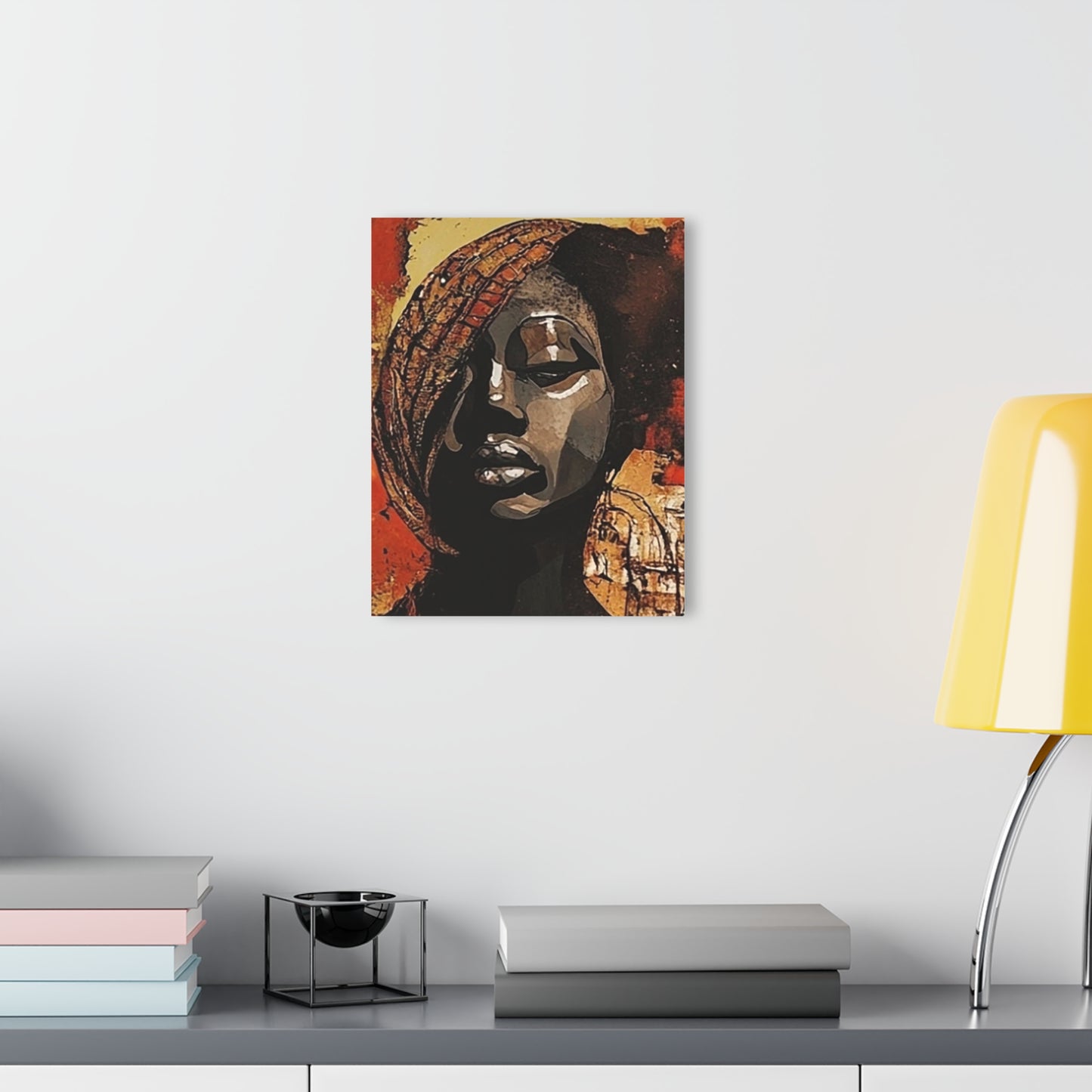 Palmyra - Modern Acrylic Art Print with French Cleat Hanging