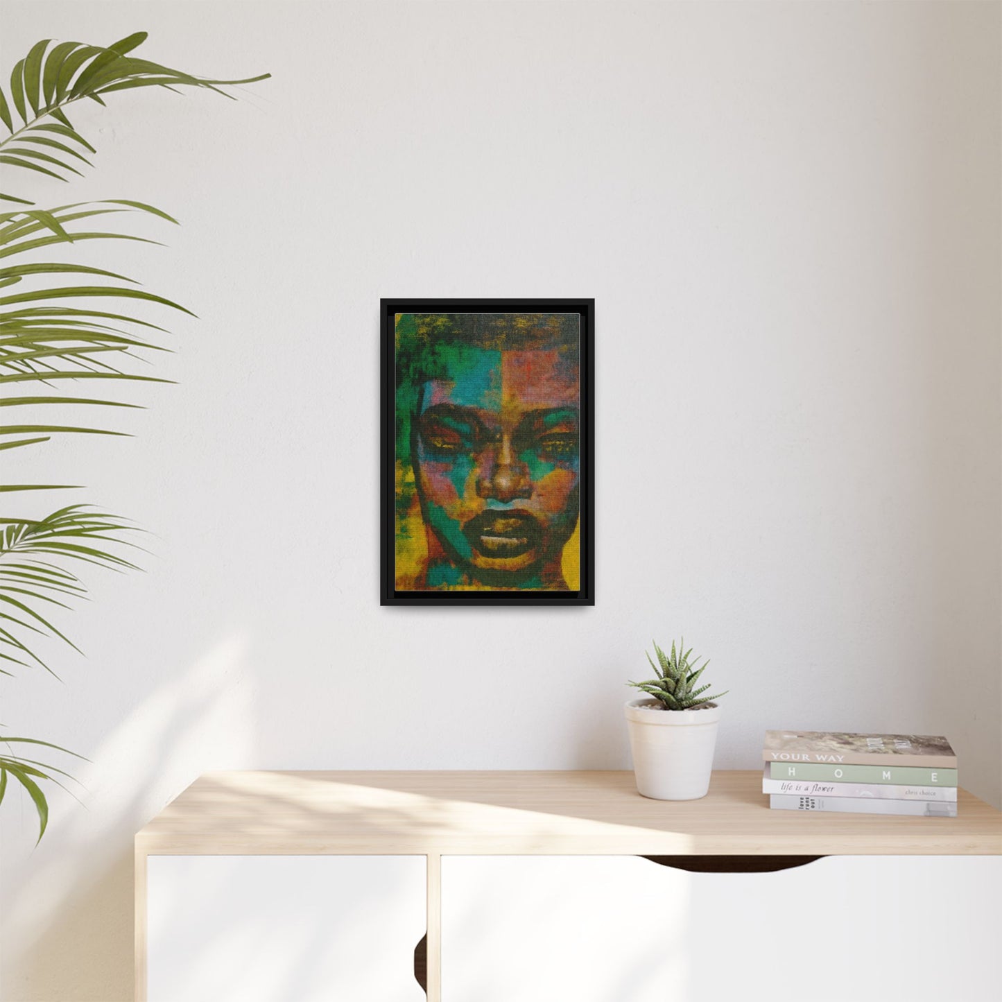 "Abigay" Matte Canvas, Framed