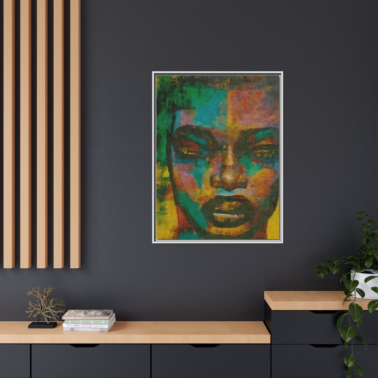 "Abigay" Matte Canvas, Framed