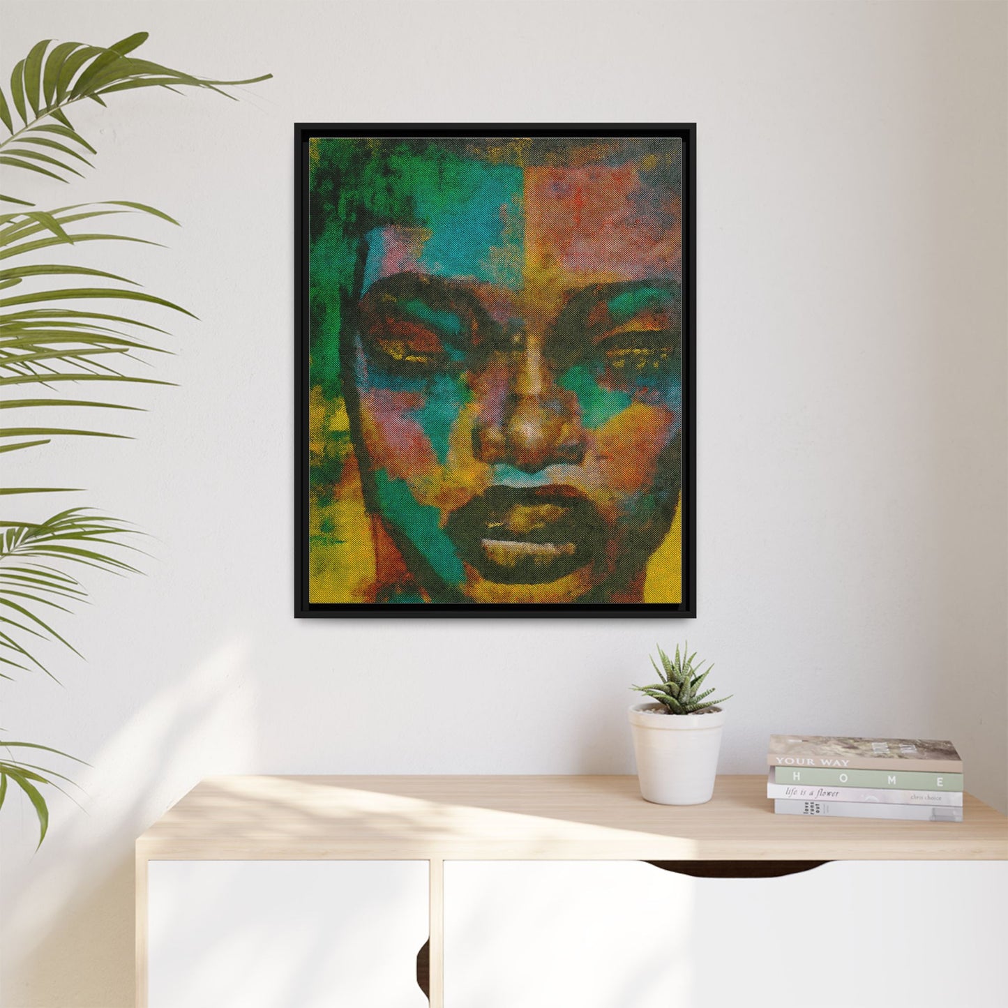 "Abigay" Matte Canvas, Framed