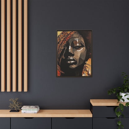 Palmyra - Framed Matte Canvas Artwork