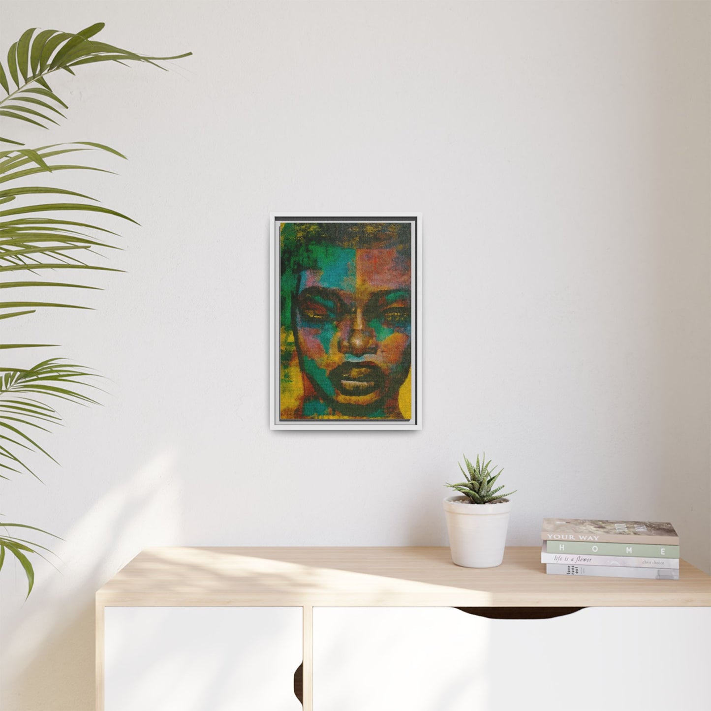"Abigay" Matte Canvas, Framed
