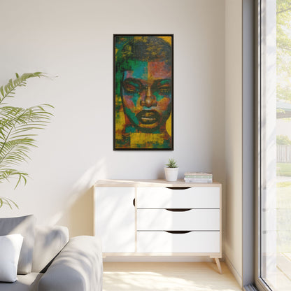 "Abigay" Matte Canvas, Framed