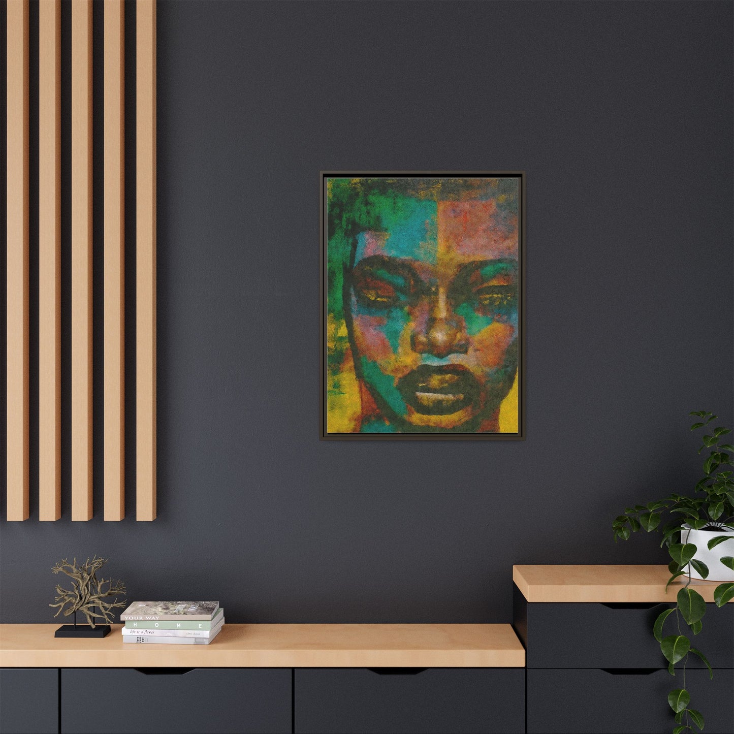 "Abigay" Matte Canvas, Framed