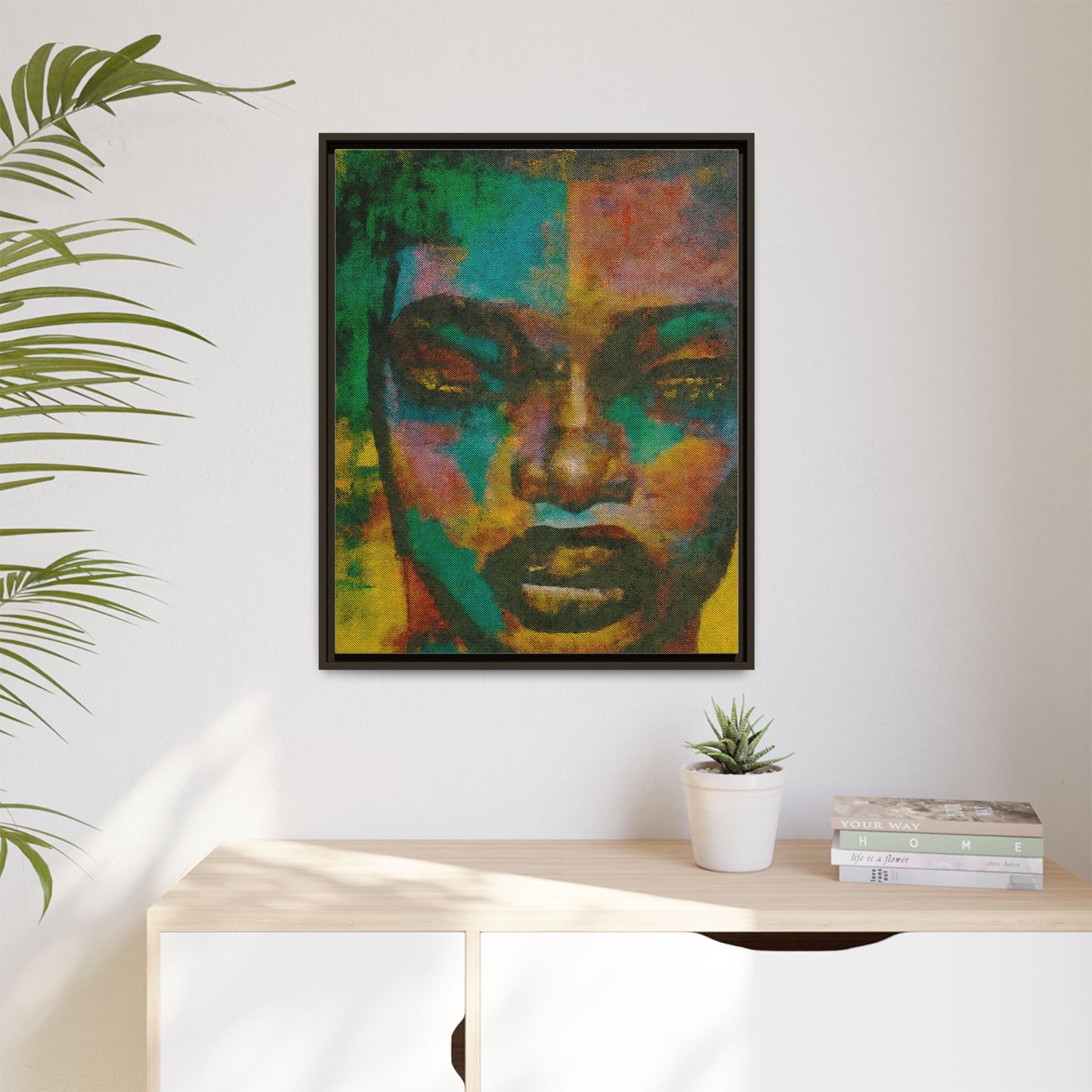 "Abigay" Matte Canvas, Framed