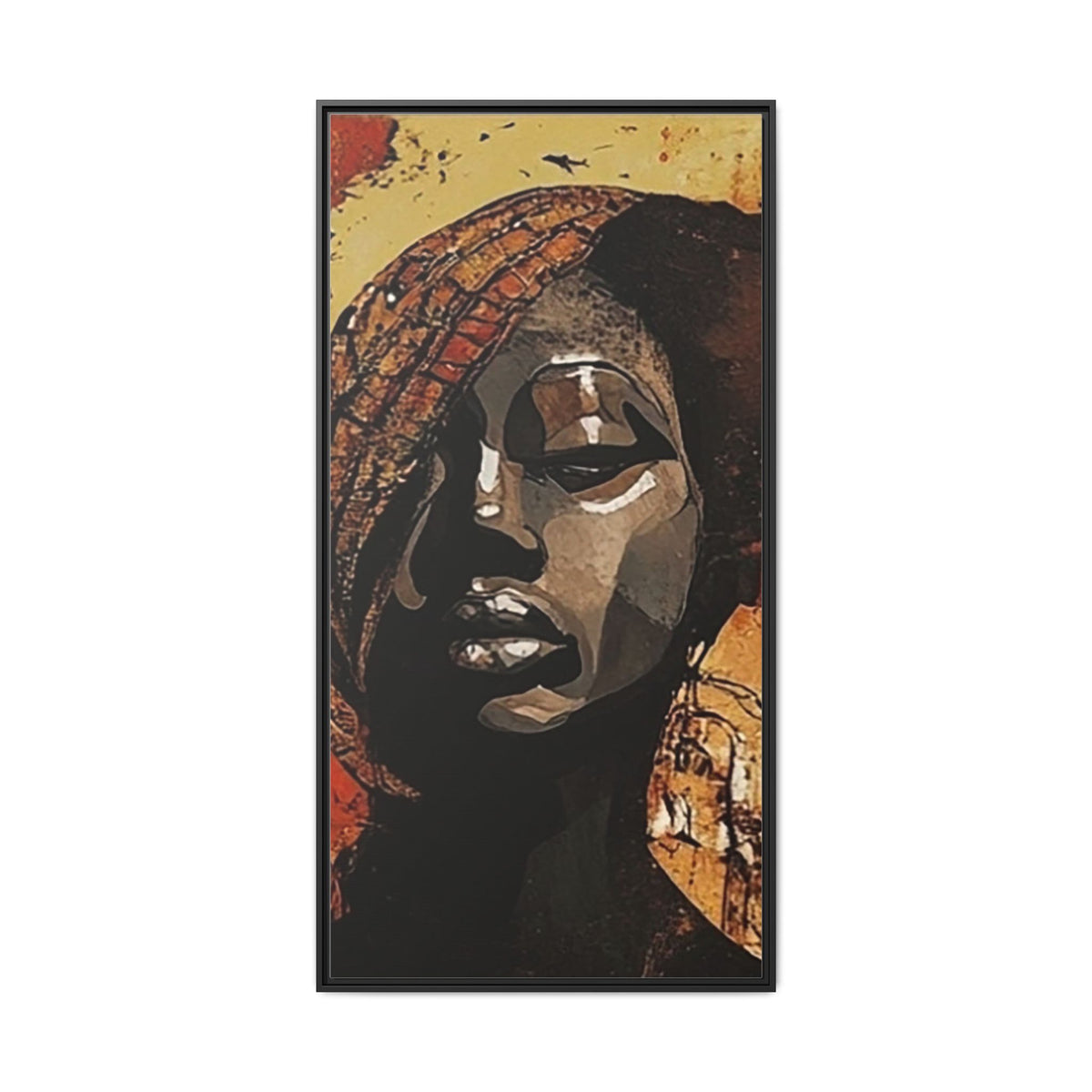 Palmyra - Framed Matte Canvas Artwork - DesignsByZuedi