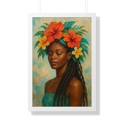 Framed Poster — Pennycooke Girl 2