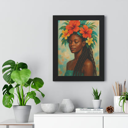 Framed Poster — Pennycooke Girl 2