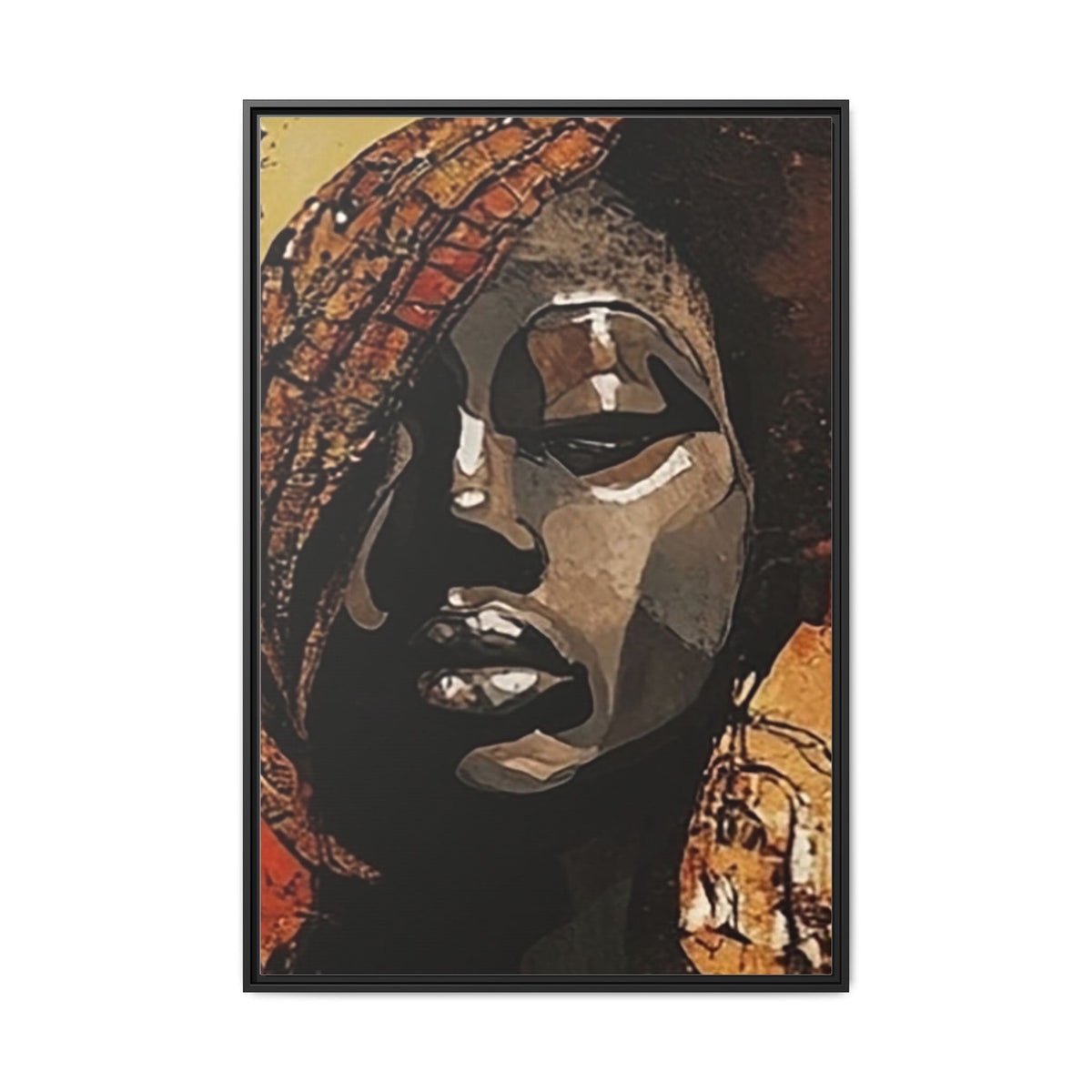 Palmyra - Framed Matte Canvas Artwork - DesignsByZuedi