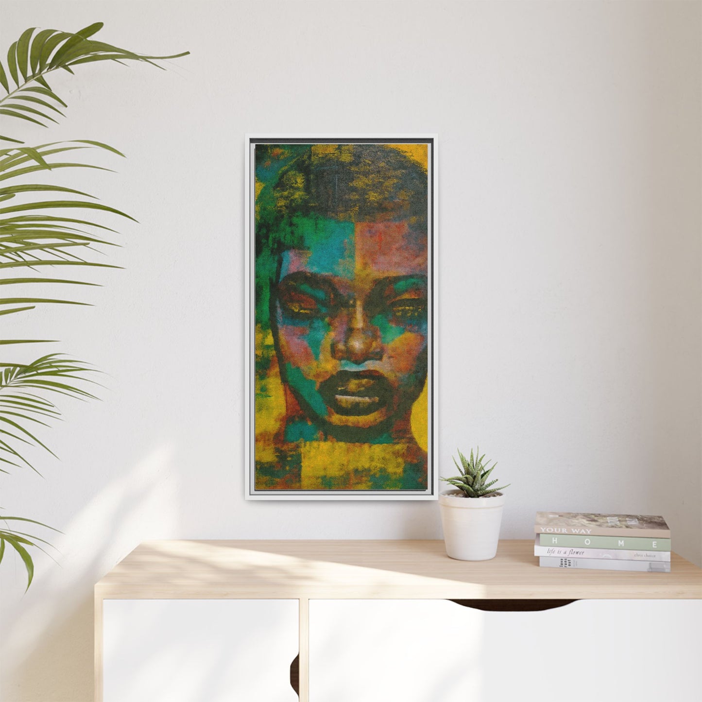 "Abigay" Matte Canvas, Framed
