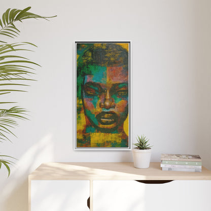"Abigay" Matte Canvas, Framed