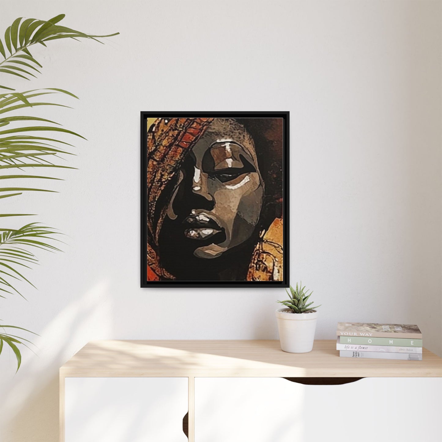 Palmyra - Framed Matte Canvas Artwork