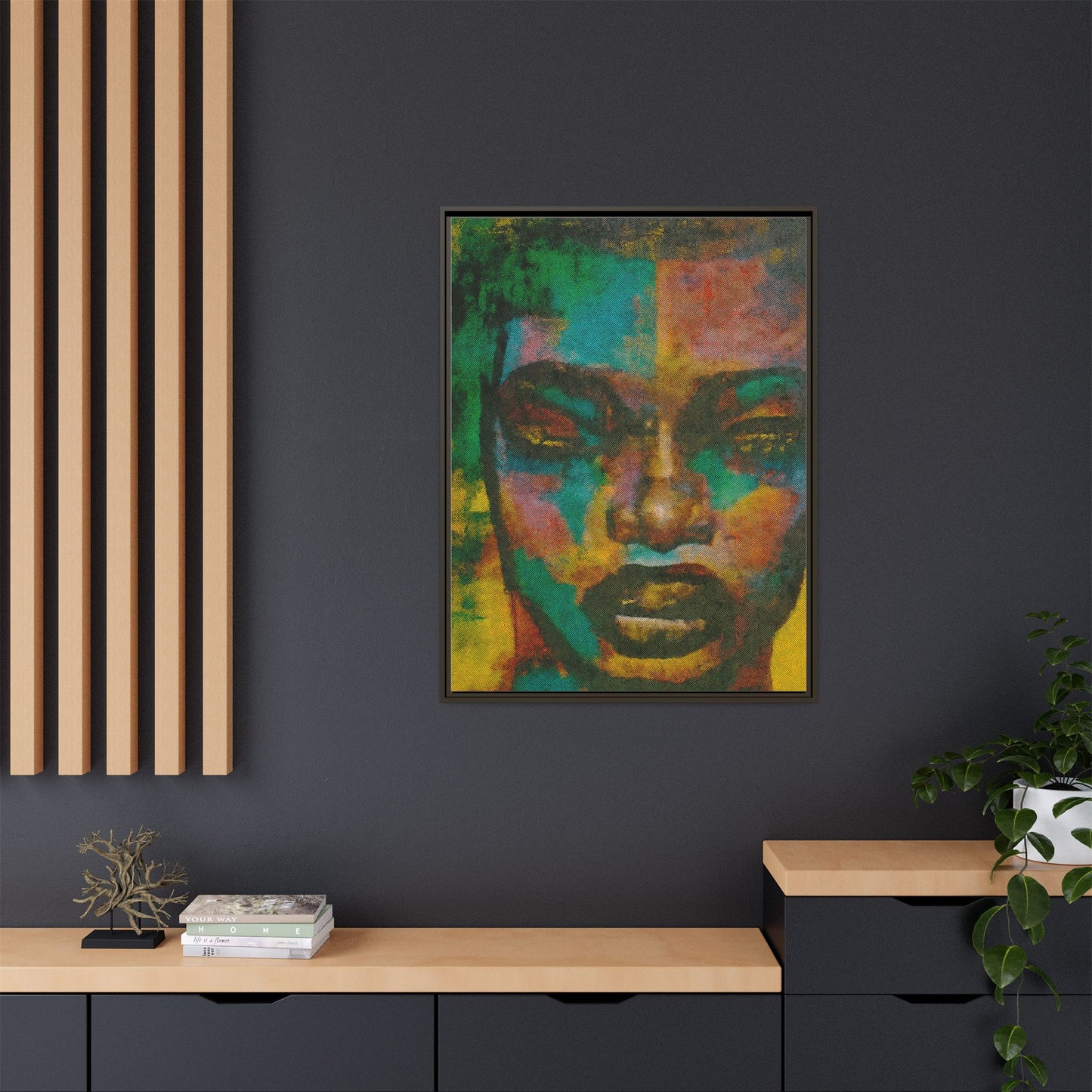 "Abigay" Matte Canvas, Framed