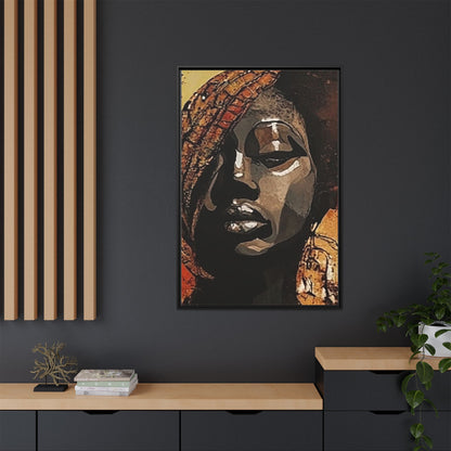 Palmyra - Framed Matte Canvas Artwork