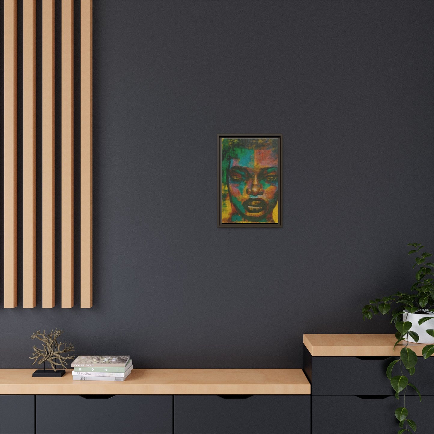 "Abigay" Matte Canvas, Framed