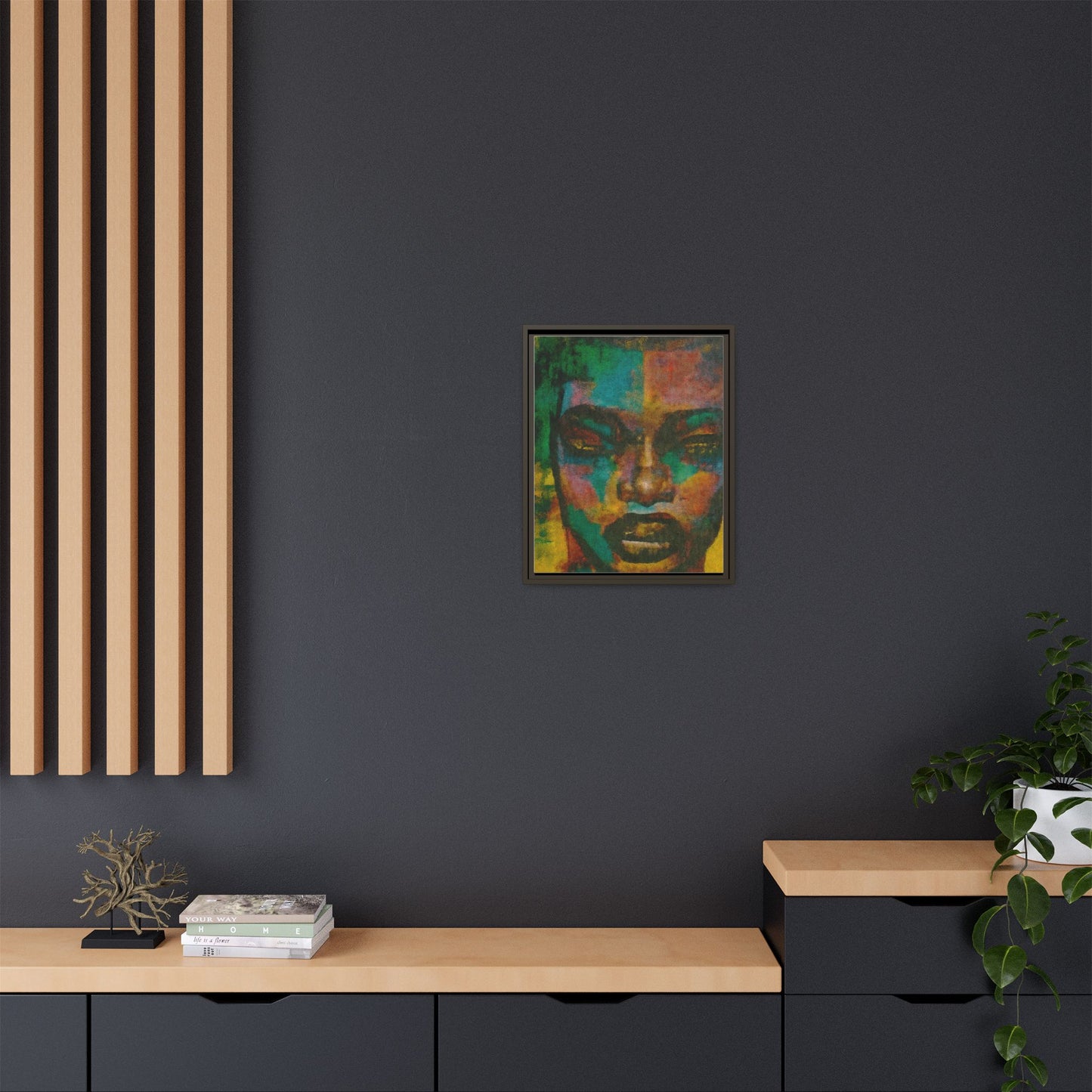 "Abigay" Matte Canvas, Framed