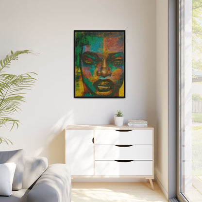 "Abigay" Matte Canvas, Framed