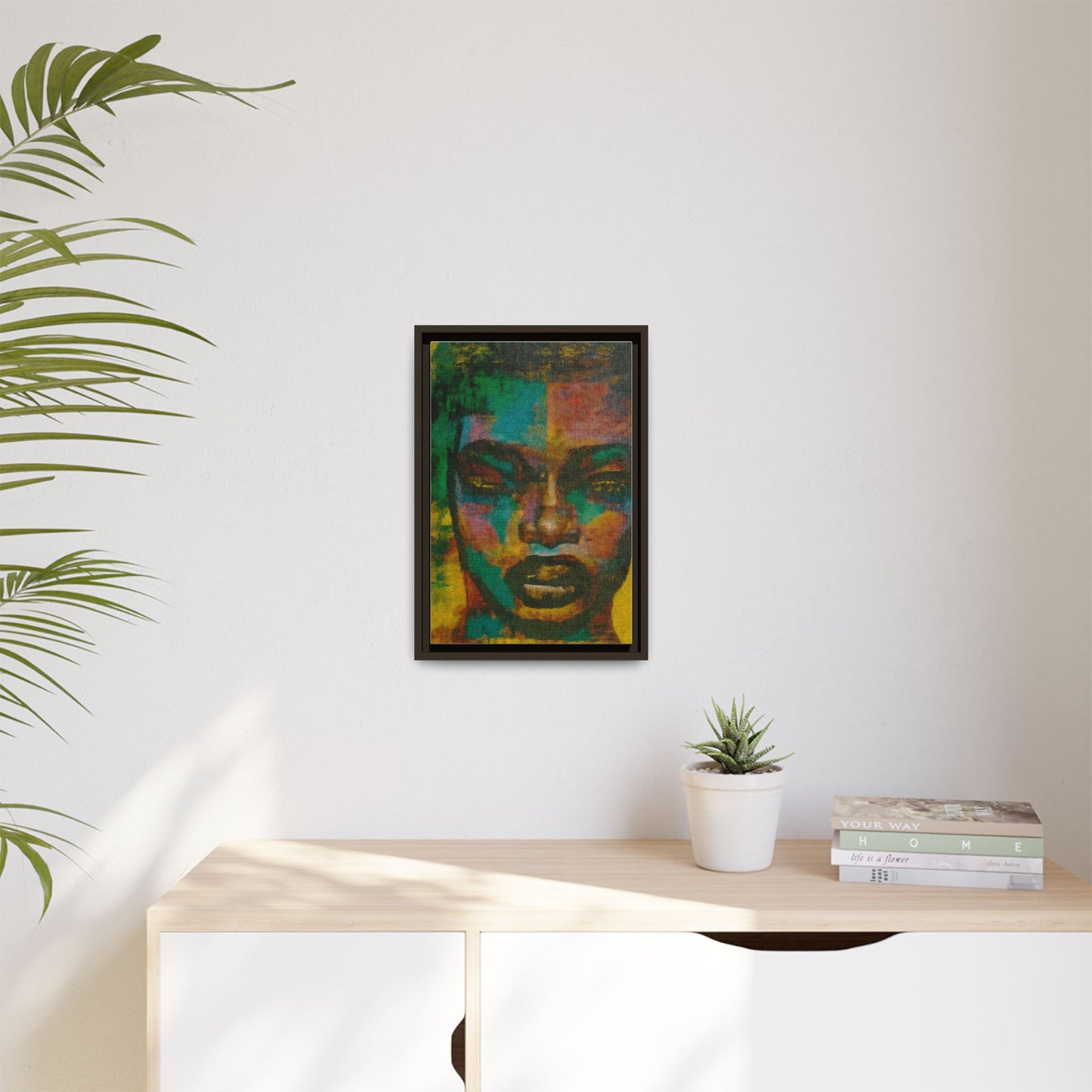 "Abigay" Matte Canvas, Framed