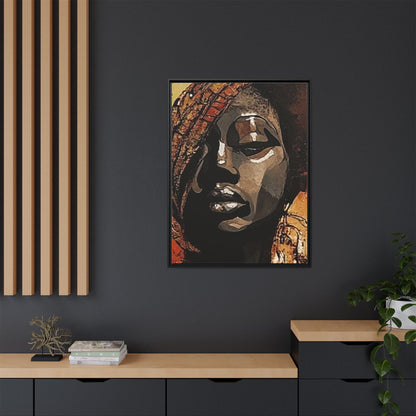 Palmyra - Framed Matte Canvas Artwork