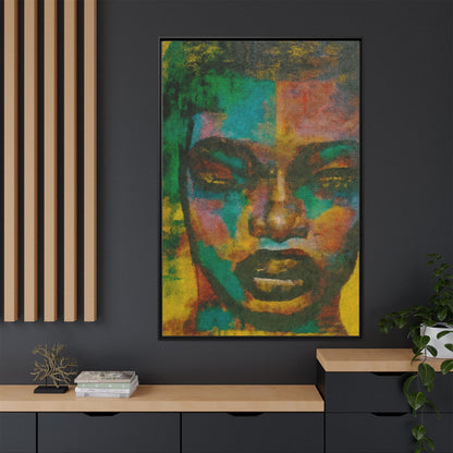 "Abigay" Matte Canvas, Framed