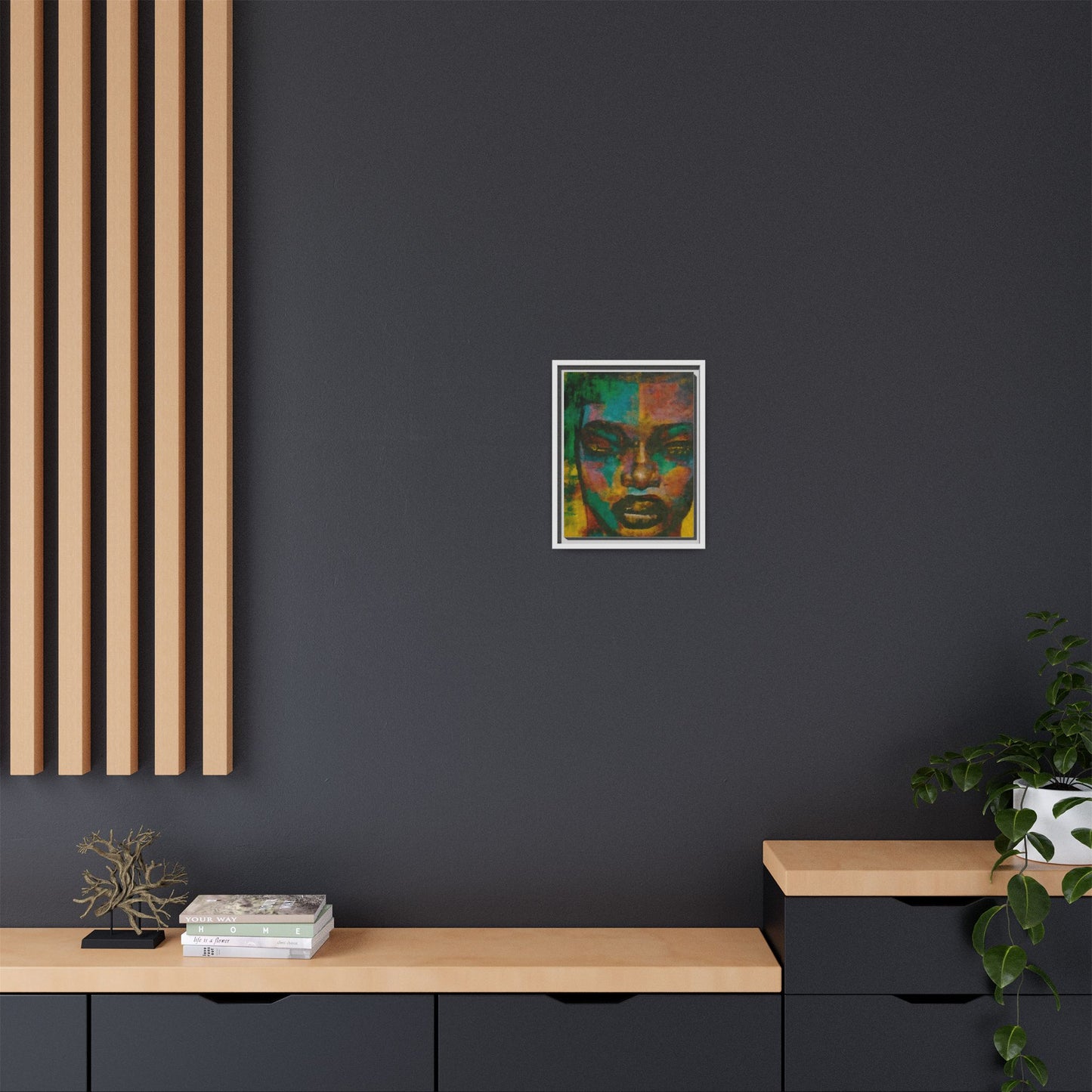 "Abigay" Matte Canvas, Framed