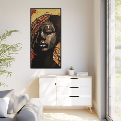 Palmyra - Framed Matte Canvas Artwork