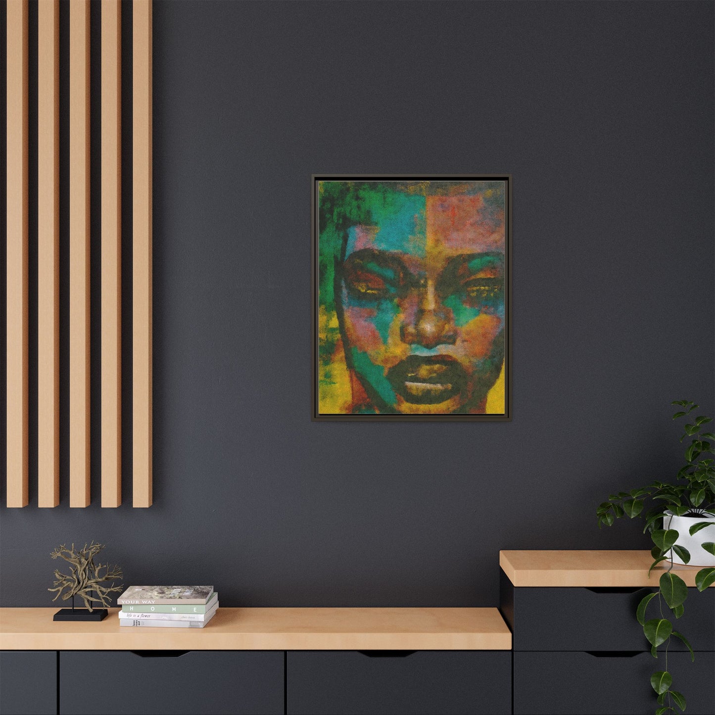 "Abigay" Matte Canvas, Framed