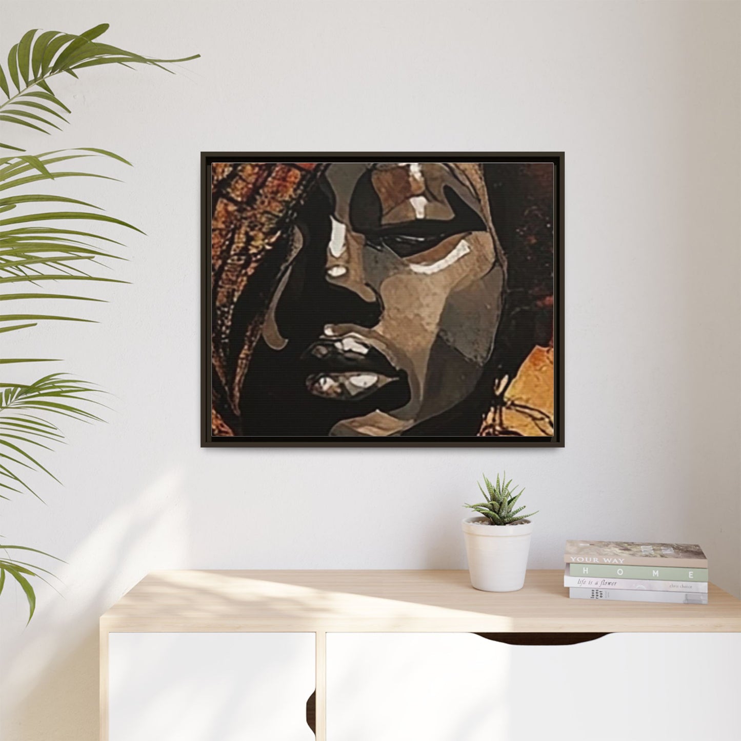 Palmyra - Framed Matte Canvas Artwork