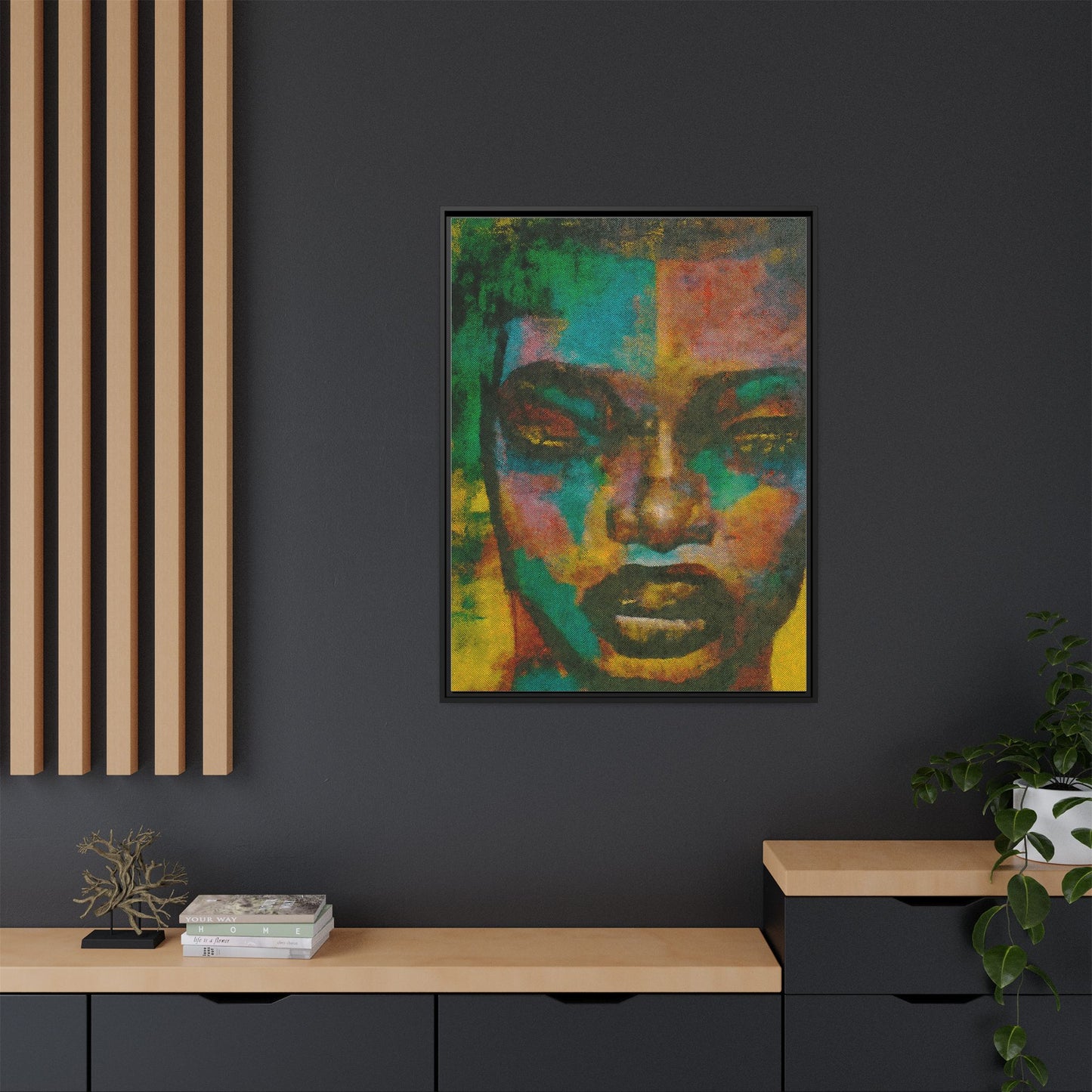 "Abigay" Matte Canvas, Framed