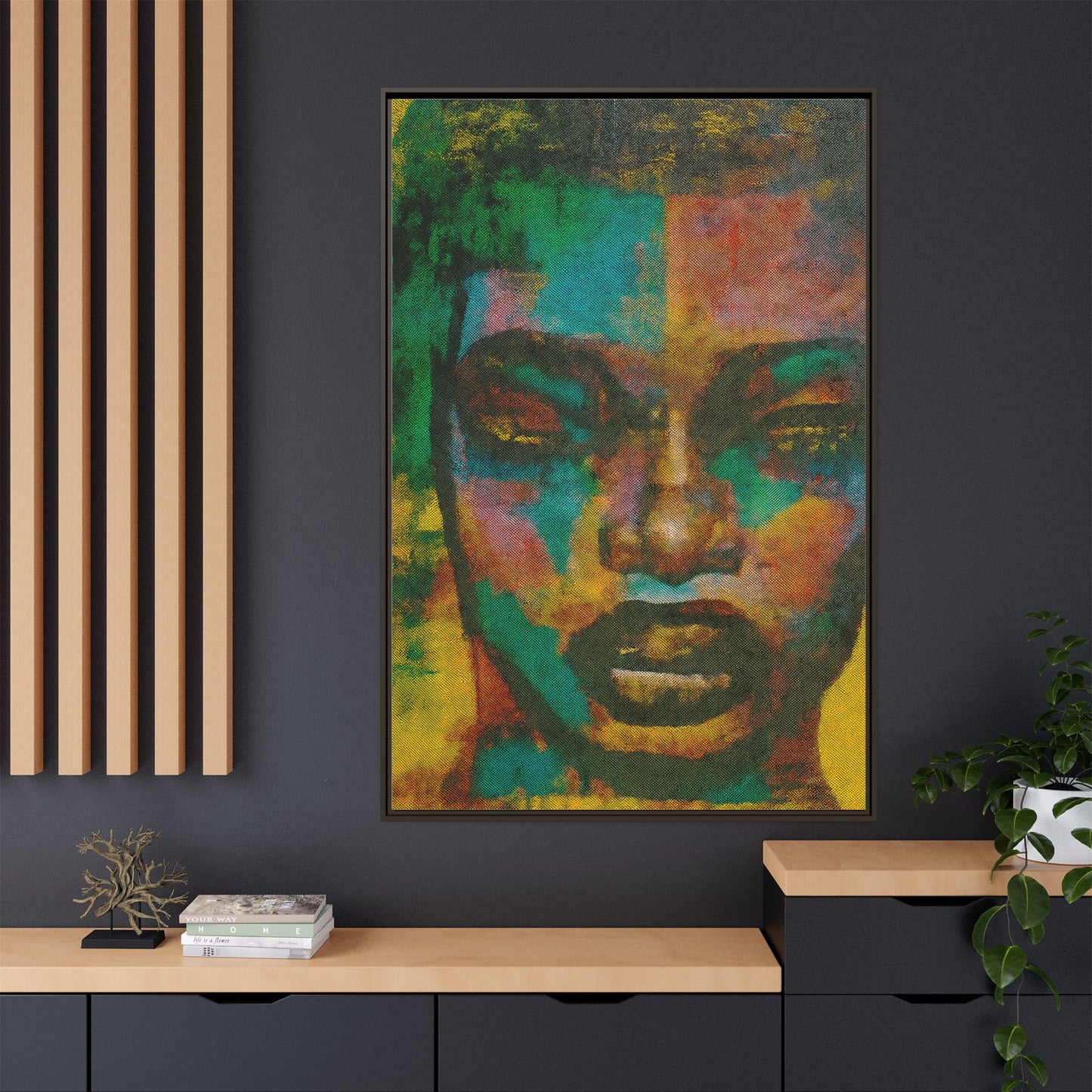 "Abigay" Matte Canvas, Framed
