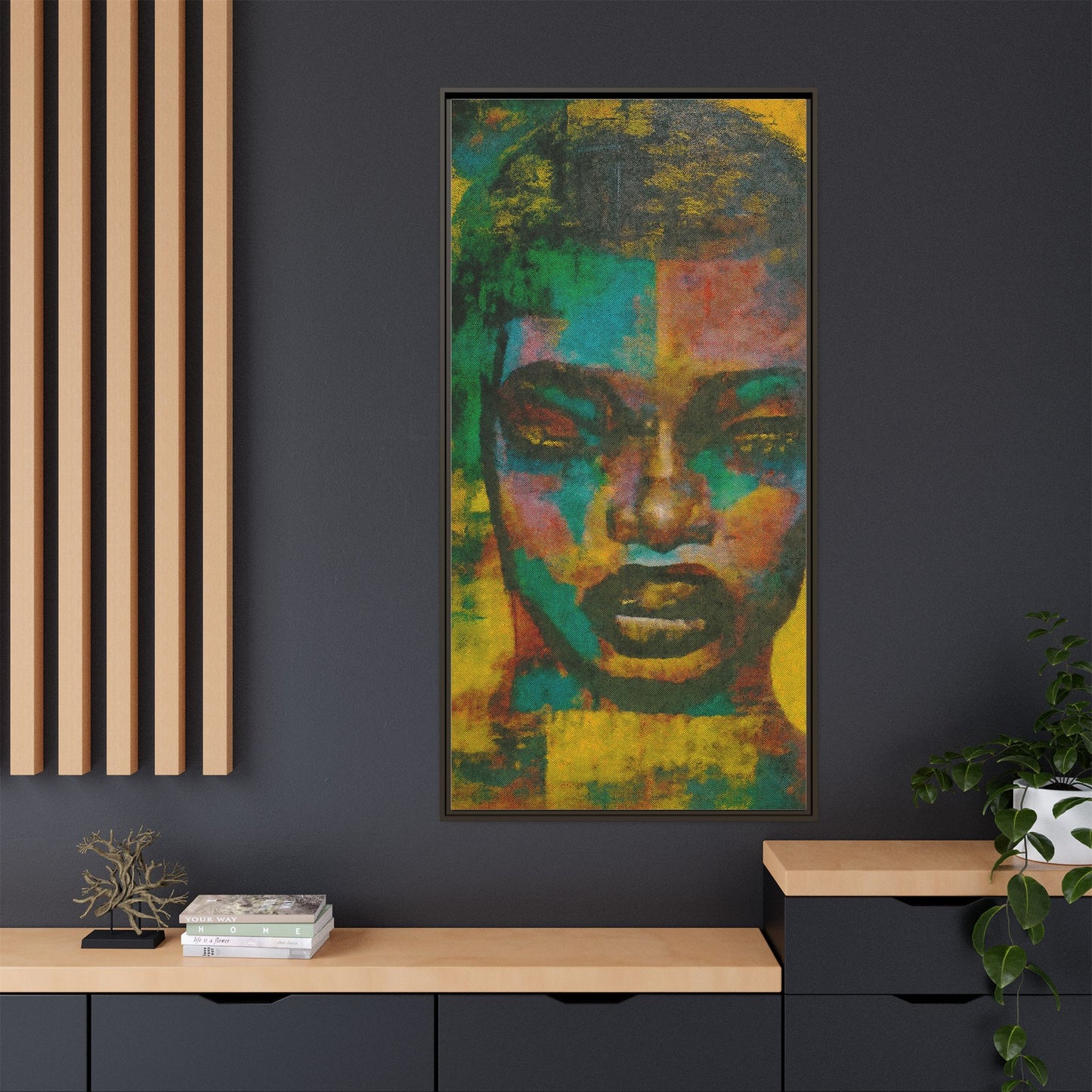 "Abigay" Matte Canvas, Framed