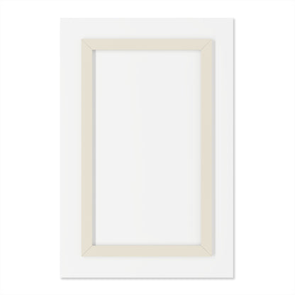 Palmyra - Modern Acrylic Art Print with French Cleat Hanging