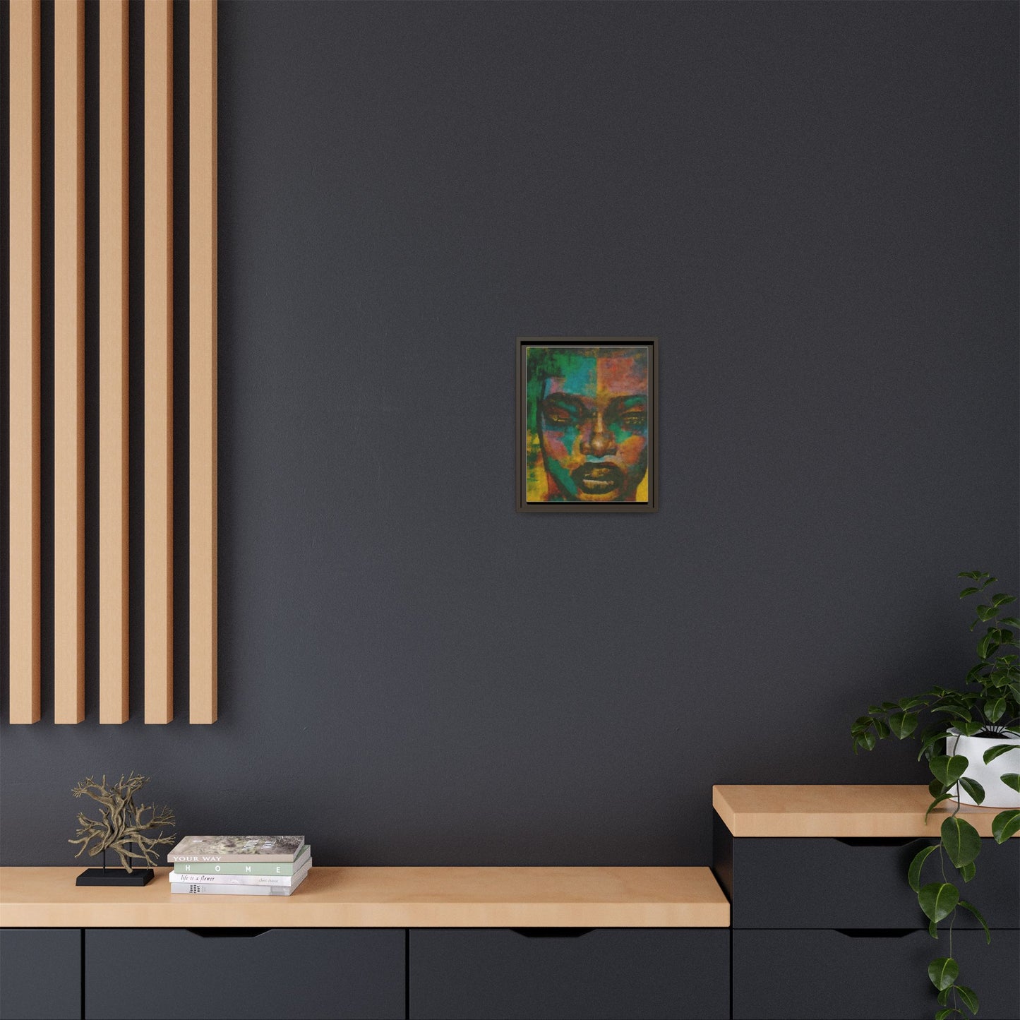 "Abigay" Matte Canvas, Framed