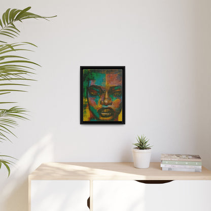 "Abigay" Matte Canvas, Framed