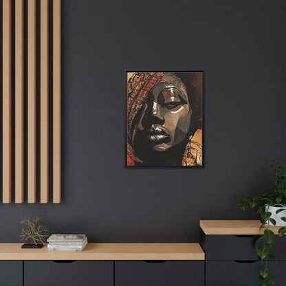 Palmyra - Framed Matte Canvas Artwork