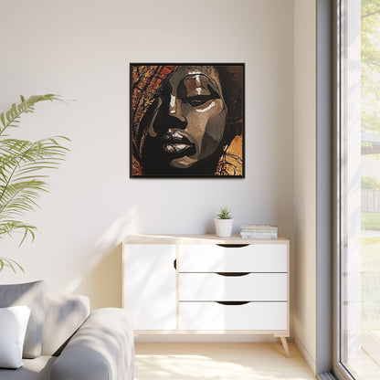 Palmyra - Framed Matte Canvas Artwork