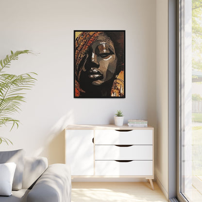 Palmyra - Framed Matte Canvas Artwork