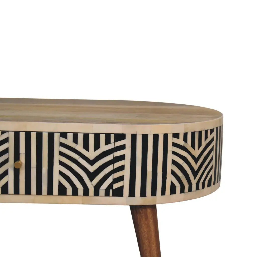Edessa Bone Inlay Coffee Table - DesignsByZuedi