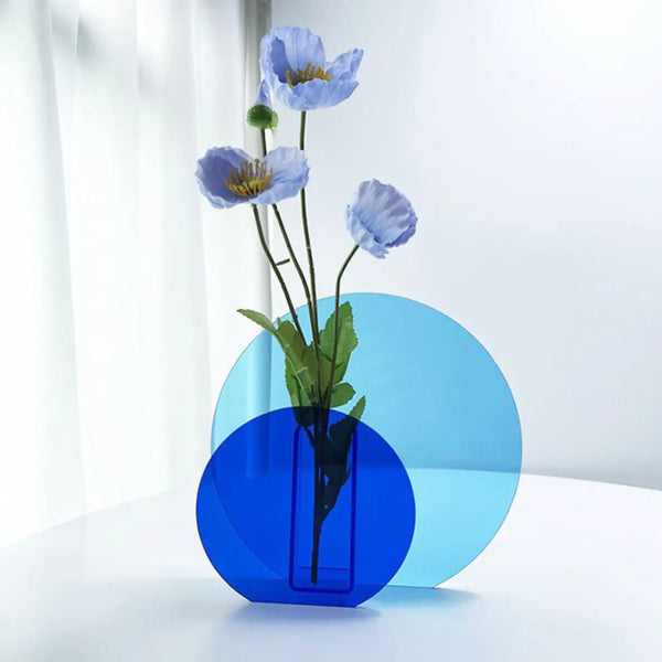 Lacovia - Blue Acrylic Vases