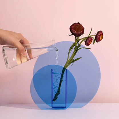 Lacovia - Blue Acrylic Vases