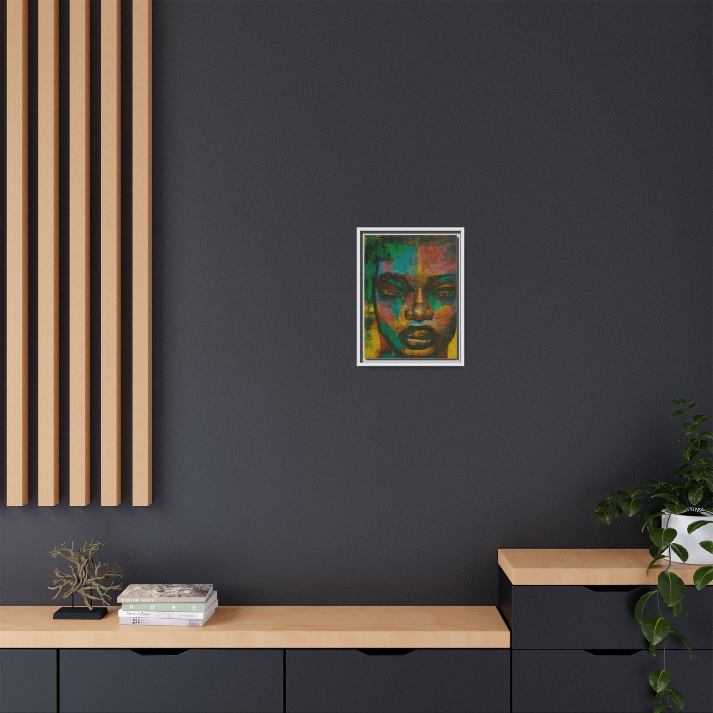 "Abigay" Matte Canvas, Framed